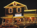 Locale Restaurant King City Christmas lights and decor installed by LawnSavers