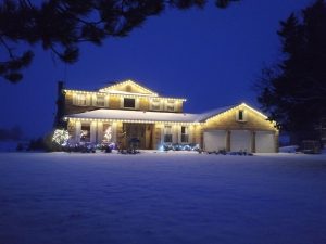 Bradford Christmas light installation services lawnsavers 